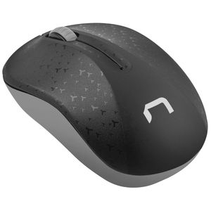 Ratón óptico inalámbrico Natec Toucan 1600DPI negro/gris NMY-1650