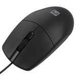 Ratón óptico Natec Ruff 2 1000DPI color negro NMY-1987 - NT24200 - 02