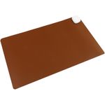 Alfombra y superficie térmica con calefacción para escritorio suelo y pies de 60 x 36 cm 85W marrón - HP00600 - 09