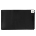 Alfombra y superficie térmica con calefacción para escritorio suelo y pies de 60 x 36 cm 65W negro - HP00100 - 07