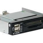 Lector tarjetas 3.5" extraible con Docking Station y 2 x USB - RDS 2000 - 01