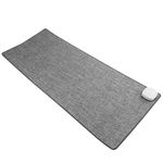 Alfombra y superficie térmica gris claro de 80x32cm 77W con calefacción para escritorio suelo y pies - HP00900 - 06