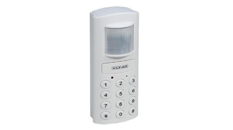 Alarma 125dB con sensor de movimiento y rellamada a 3 teléfonos - SW 1150 - 01